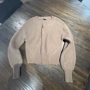 Dynamite Women's Brown Cardigan Sweater